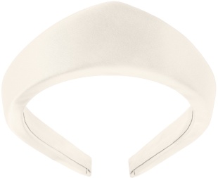 Ободок, Кокошник, Белый, 1 шт. 